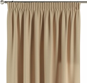 Függöny ráncoló szalaggal 1 db 130x245cm Caffe latte (bézs)