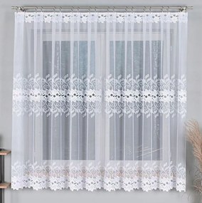 Mg Függöny jacquard 648/107 Fehér 180cm magas pols 0,5m