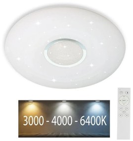 V-Tac LED Dimmelhető mennyezeti lámpa LED/40W/230V 3000K/4000K/6500K + távirányító VT0879