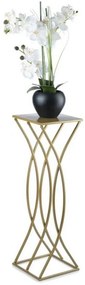 HowHomely Virágállvány 75x23 cm arany színben DD0299