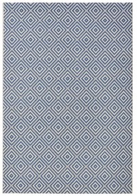 Karo kék kültéri szőnyeg, 160 x 230 cm - NORTHRUGS