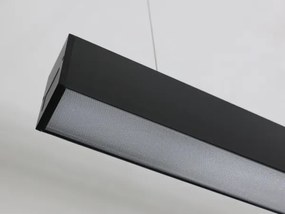 LED csillár kábelen LED/55W/230V 3000/4000/6500K 120 cm fekete