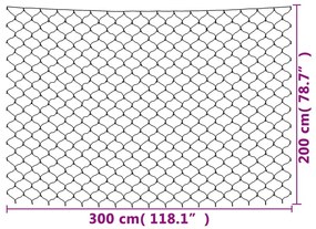 kültéri hálós meleg fehér karácsonyi világítás 204 LED 3 x 2 m