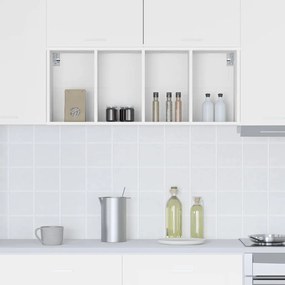 Függő szekrény polcokkal Riga Fehér 40 x 29,5 x 100 cm Faanyag