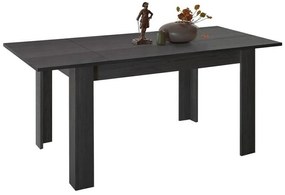 RIMINI asztal, 137 - 185 x 90 cm, laminált fekete kőris