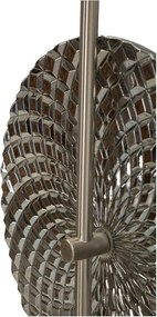 Ezüstszínű fém fali lámpa Silvery – Mauro Ferretti