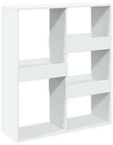 fehér szerelt fa térelválasztó 100 x 33 x 115 cm