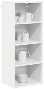 Függő szekrény polcokkal Riga Fehér 40 x 29,5 x 100 cm Faanyag