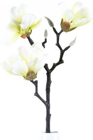 Magnólia művirág fehér, 55 cm