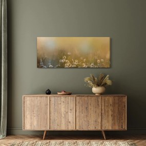 Kép - százszorszép olajfestmény (120x50 cm)