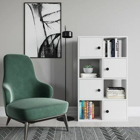 Polcos szekrény 72x25x123cm barna FUR1956-2