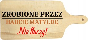 Konyhai fa deszka A nagymama által készített név nem töri össze a nagymama napját