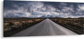 Az út képe a sivatagban (120x50 cm)