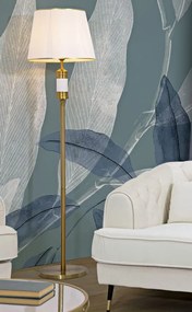 Állólámpa fehér ø 41x160cm