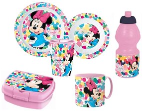 Disney Minnie étkészlet csomag 6 db-os (színes)