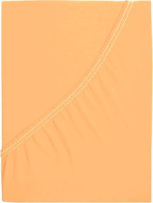 Jersey lepedő ALVORA 180x200 cm lazacszínű