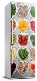 Hűtőre ragasztható matrica Egészséges étel FridgeStick-70x190-f-79048553