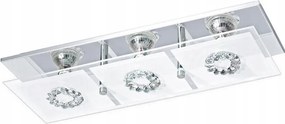 Eglo 93782 Led mennyezeti lámpa Roncato 3xGU10/3W/230V