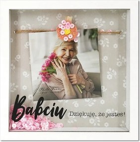 Elegáns Képkeret Nagymamának Nagymamák Napjára, Ajándék Nagymamának ünnepekre