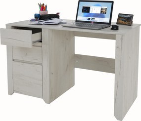 PC asztal typ 80, fehér craft, ANGEL