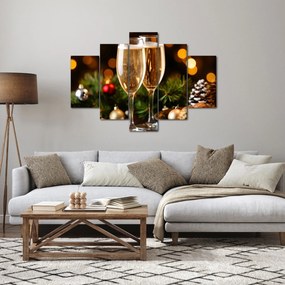 Kép - Egy pohár pezsgő (150x105 cm)