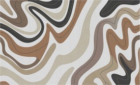 Fotótapéta Flizelin Dekoratív tapéta Harmonikus hullámok 416x254 Ragasztó