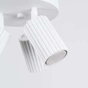 Sollux SL.1544 - Spotlámpa KARBON 3xGU10/10W/230V fehér