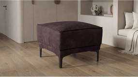 Barna bőrutánzat puff Copenhagen – Scandic