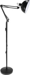 Brilagi - Hajlítható állólámpa TASKER 1xE27/60W/230V 157 cm fekete