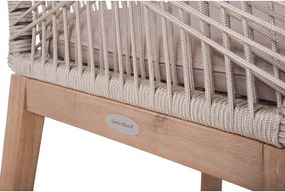 Bézs tömörfa kerti szék Pomona – Garden Pleasure