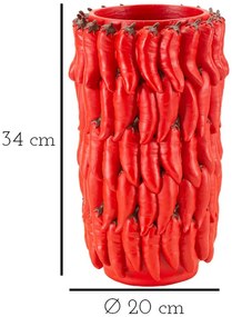 Váza chili ø 20x34cm