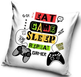 Gamer párnahuzat 40*40 cm