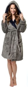 Fürdőköpeny Jordan grey Navy M