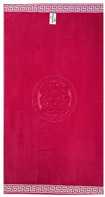 Poseidon magenta strandtörölköző