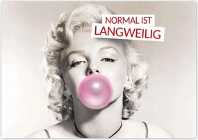 Poszterek 100x70 Normal ist langweilig
