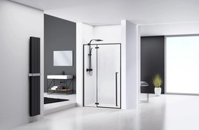 Zuhanyajtó Rea FARGO black MAT 100