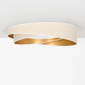 BRILAGI- LED mennyezeti lámpa VELVET TWIST LED/24W/230V 4000K Ø 55 cm fehér/arany