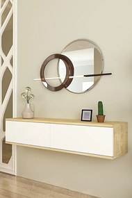 Aplos 120 - Sapphire Oak, White