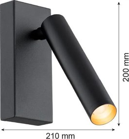 Argon RIO 8328 Fali lámpa 1x4/LED 3000K 719LM IP20