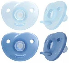 AVENT Szilikon cumi Soothie, kék, 0-6 m