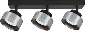 Brilagi - AURA LUX 3xGX53/30W/230V spotlámpa, fekete/füstszínű