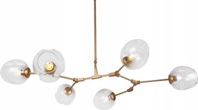 Chemistry 6 pontos modern függőlámpa