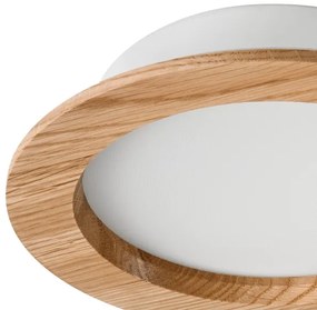 LED Beépíthető lámpa WOODY SPOT LED/16,5W/230V 4000K tölgy ø 18,5 cm