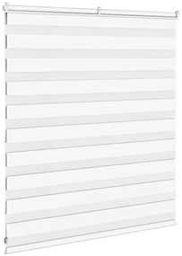 zebrafüggönnyel fehér szövetszélesség 115,9 cm poliészter