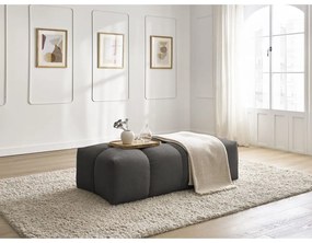 Sötétszürke zsenília lábtartó Everest – Bobochic Paris