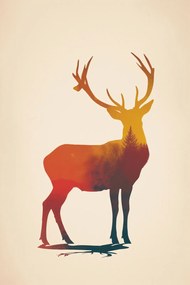 Poszter 30x45cm Erdei Monarchia fénye