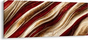 Kép - Arany - fehér textúra (120x50 cm)