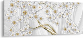 Kép - Fa arany díszítéssel (120x50 cm)