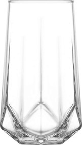 12 részes üveg pohár szett 400/460 ml