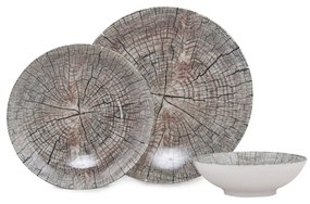 Wood 18 db-os porcelán étkészlet - Güral Porselen